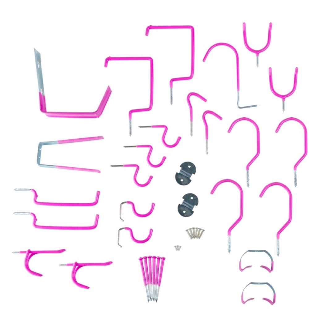 Stalwart 30Pc Hang it Yourself Home Garage Wall Hook Kit